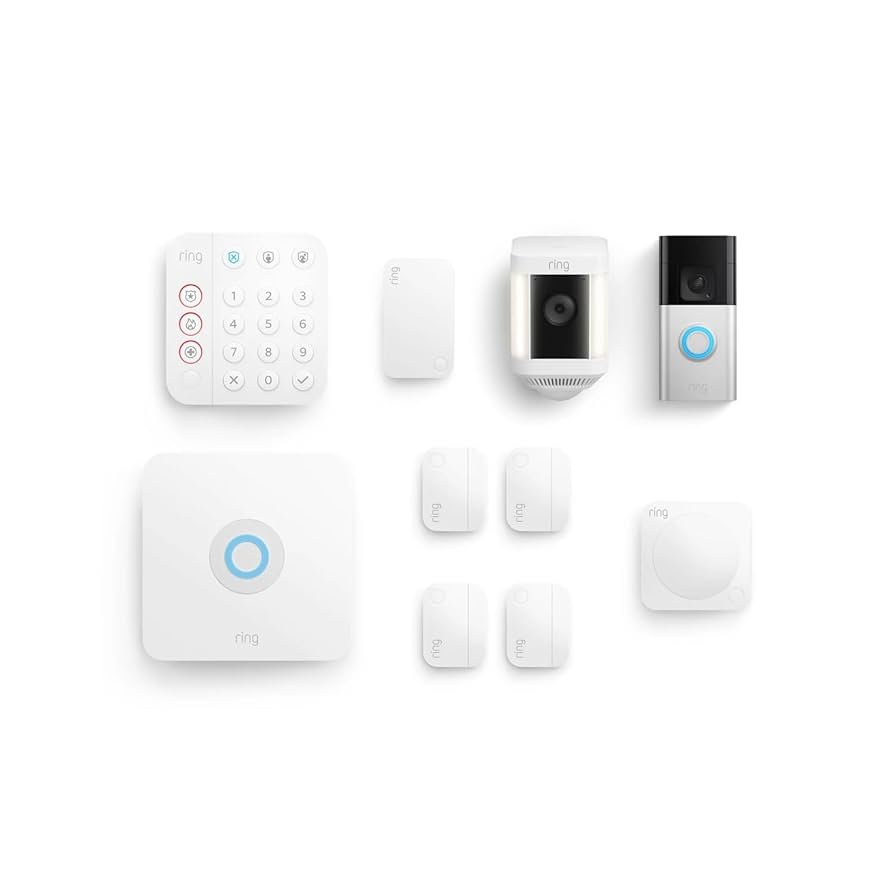 Amazon.com: Ring Alarm 8-Piece Kit with Ring Battery